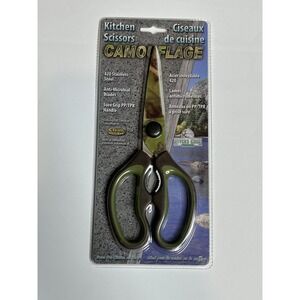 Rivers Edge Camouflage Kitchen Scissors New In Box